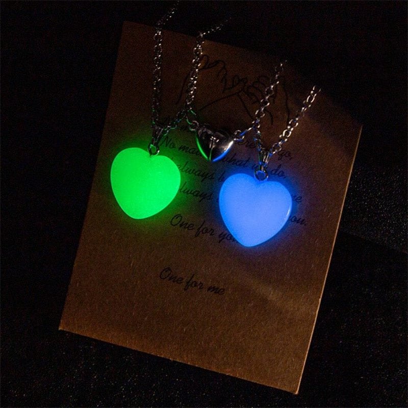 Best Friend Heart Necklaces for 2