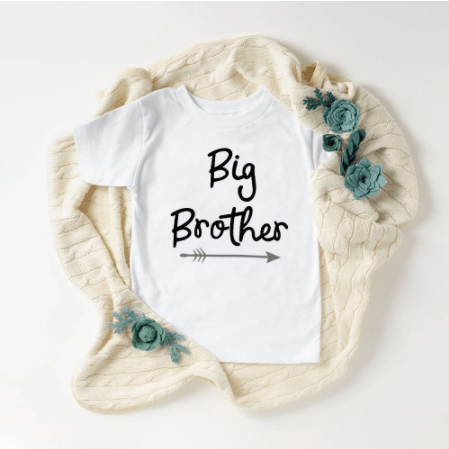 Big Brother Little Sister White T-shirts