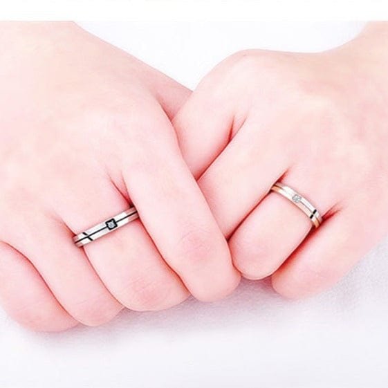 Couple Engagement Rings