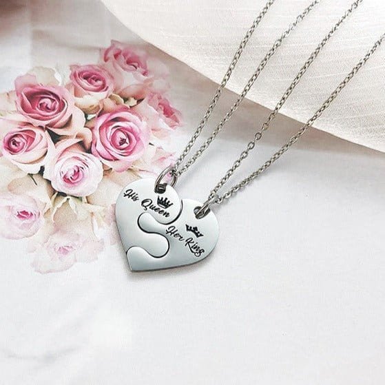 Couple Heart Necklace