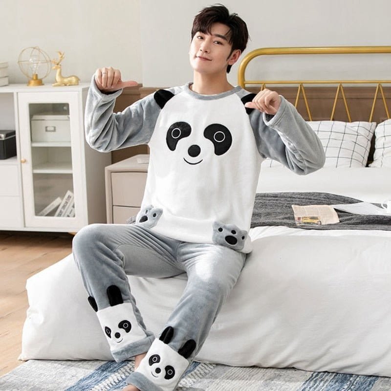 Couple Panda Pajamas