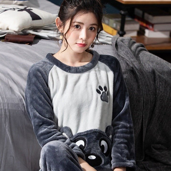 Cute Couple Bear Pajamas