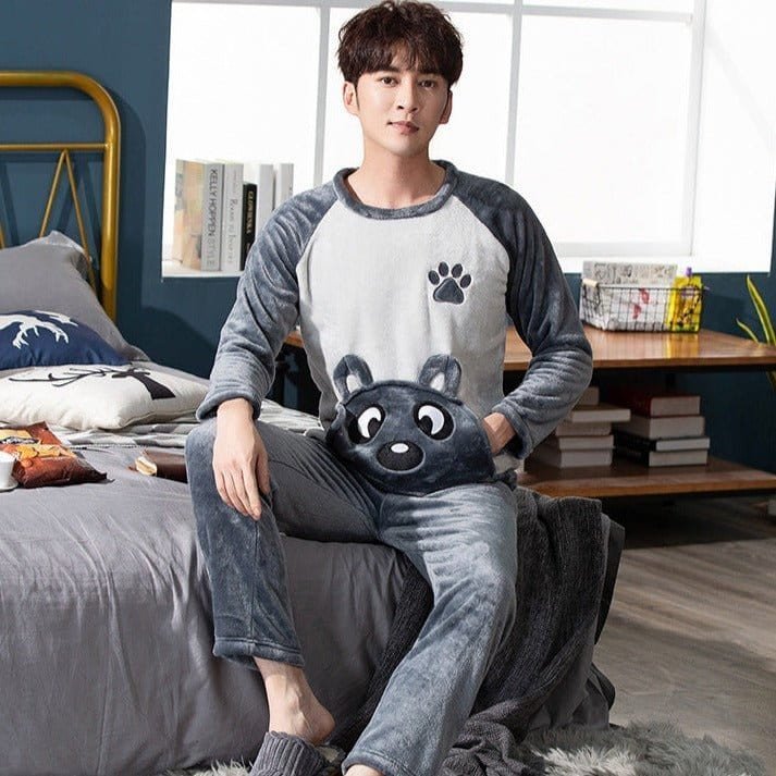 Cute Couple Bear Pajamas