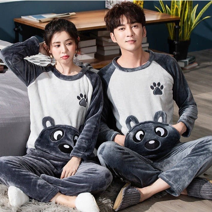 Cute Couple Bear Pajamas