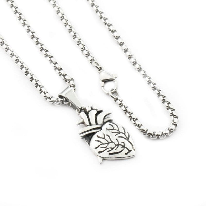 Heart Couple Necklace Set