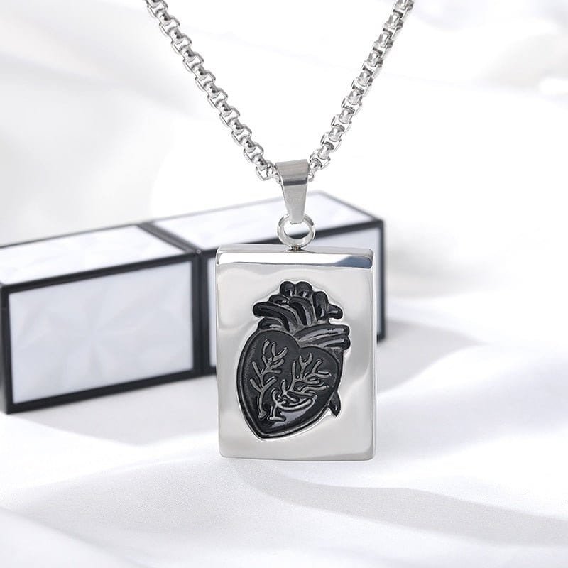 Heart Couple Necklace Set