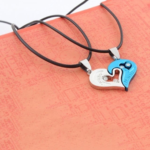 Heart Magnetic Necklace for Couple