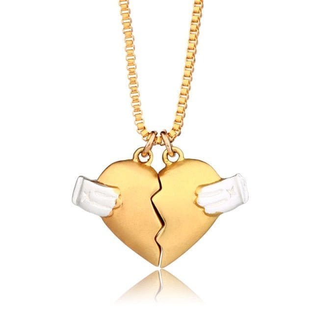 Heart Magnetic Necklace for Couples