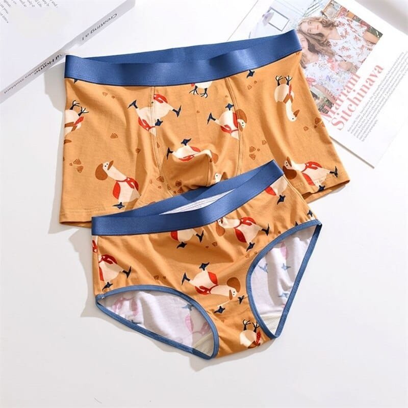 His and Hers Matching Underwear