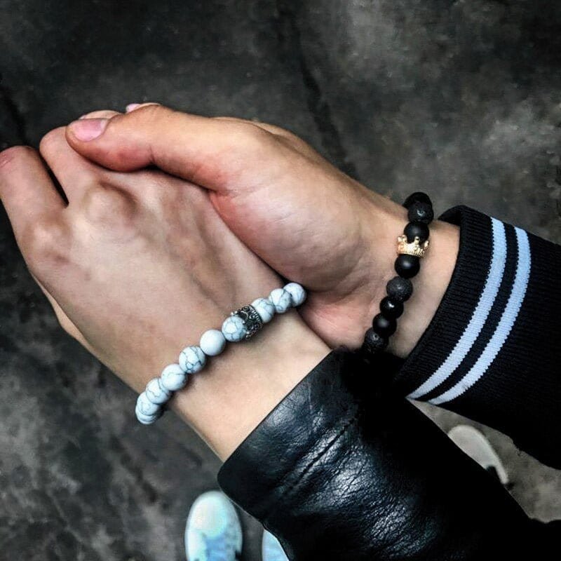 King Queen Couple Bracelets