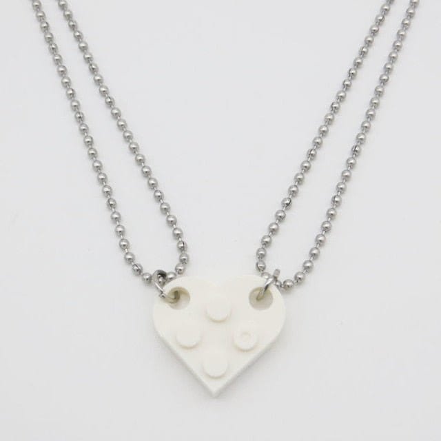 Lego Couple Necklace