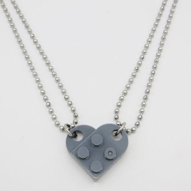 Lego Couple Necklace