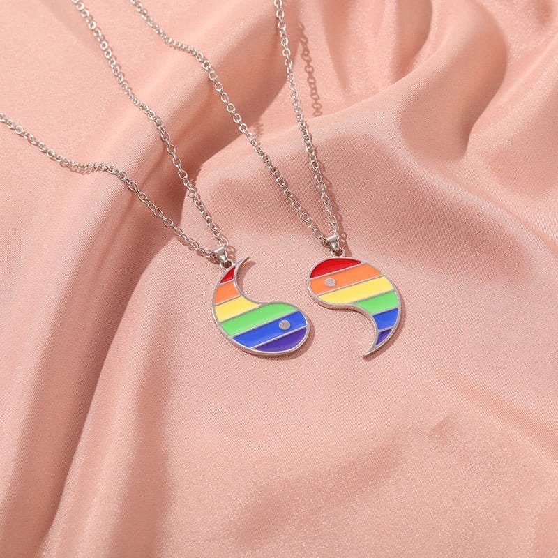 LGBT Couple Necklace
