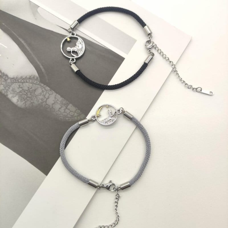 Little Prince Fox Couple Bracelet