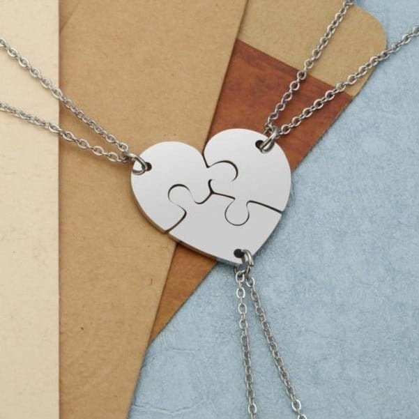 Love Heart Friendship Necklace