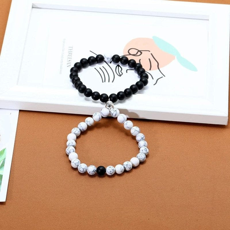 Magnetic Couple Beads Bracelets