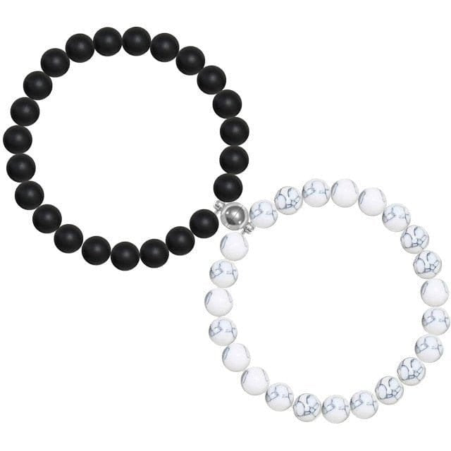 Magnetic Couple Beads Bracelets