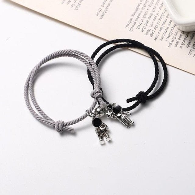 Magnetic Couple Cord Bracelets