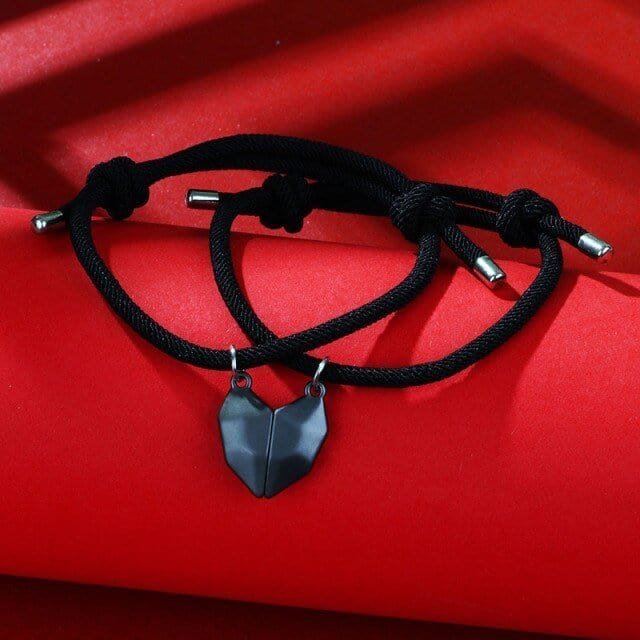 Magnetic Heart Bracelets for Lovers
