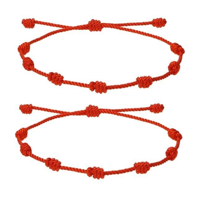 Match Couple Red Bracelets