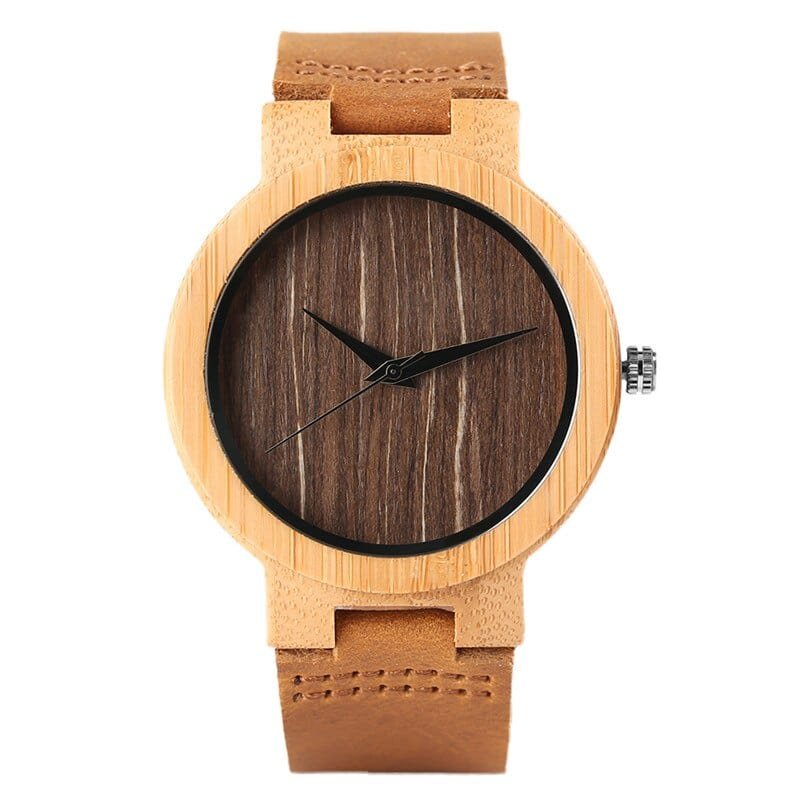 Matching Bamboo Couple Watch