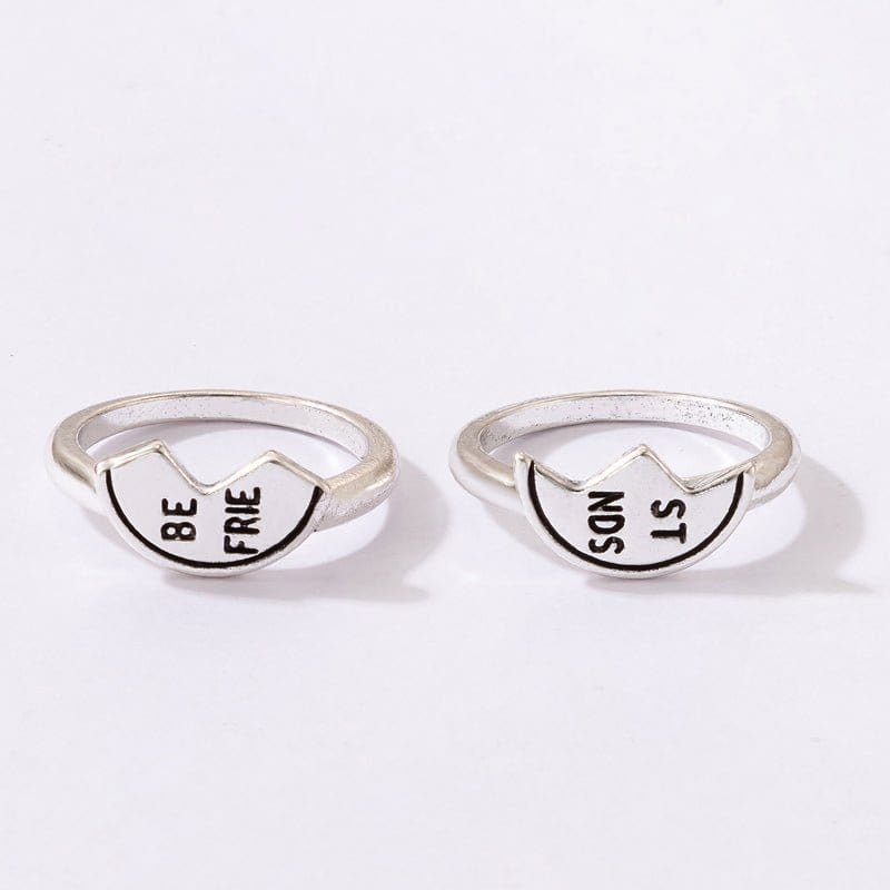 Matching Best Friend Rings