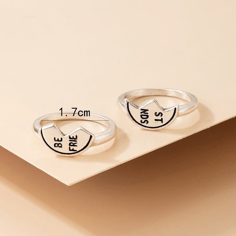 Matching Best Friend Rings