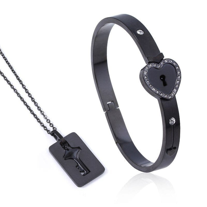 Matching Bracelet and Necklace for Couples