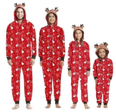 Matching Family Santa Jumpsuits