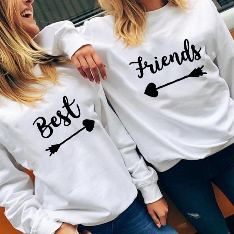 Matching Hoodies for Best Friends