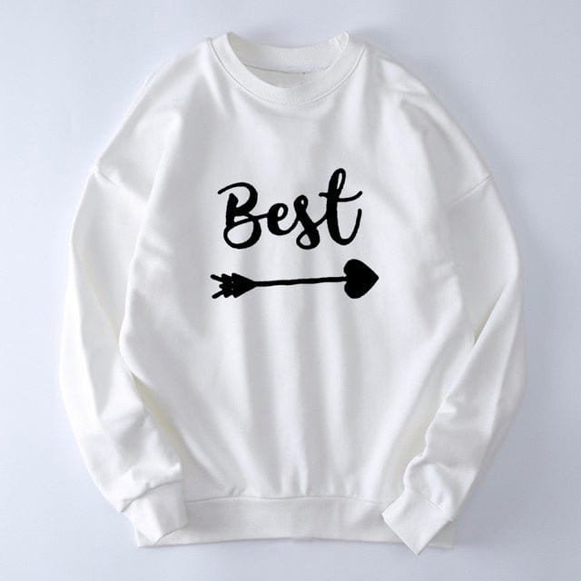 Matching Hoodies for Best Friends