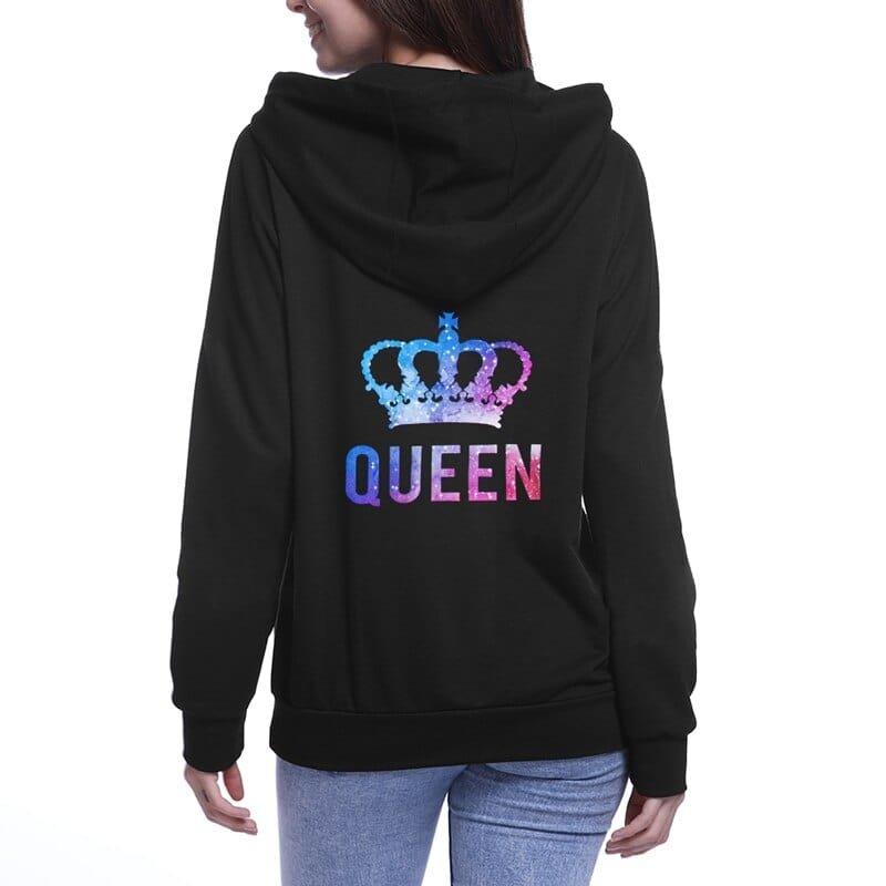 Matching King and Queen Hoodies