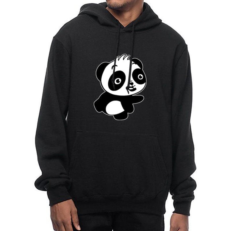 Matching Panda Hoodies for Couples