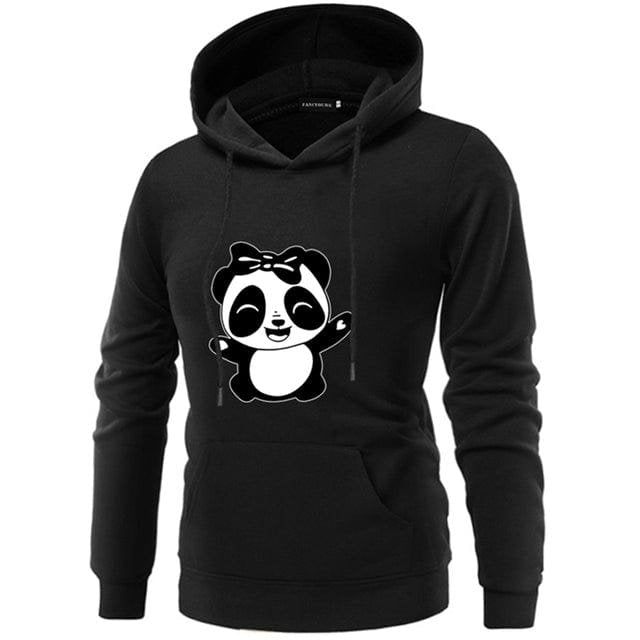 Matching Panda Hoodies for Couples