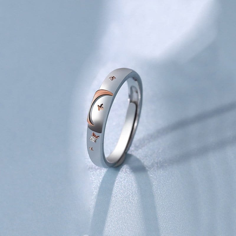 Matching Promise Rings for Couple