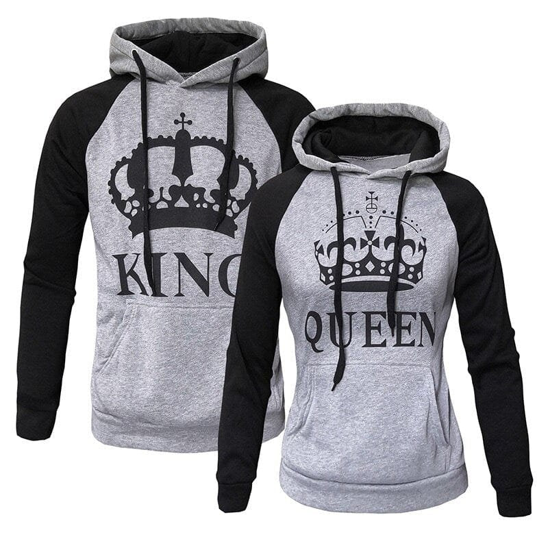 Matching Royal Couple Hoodies
