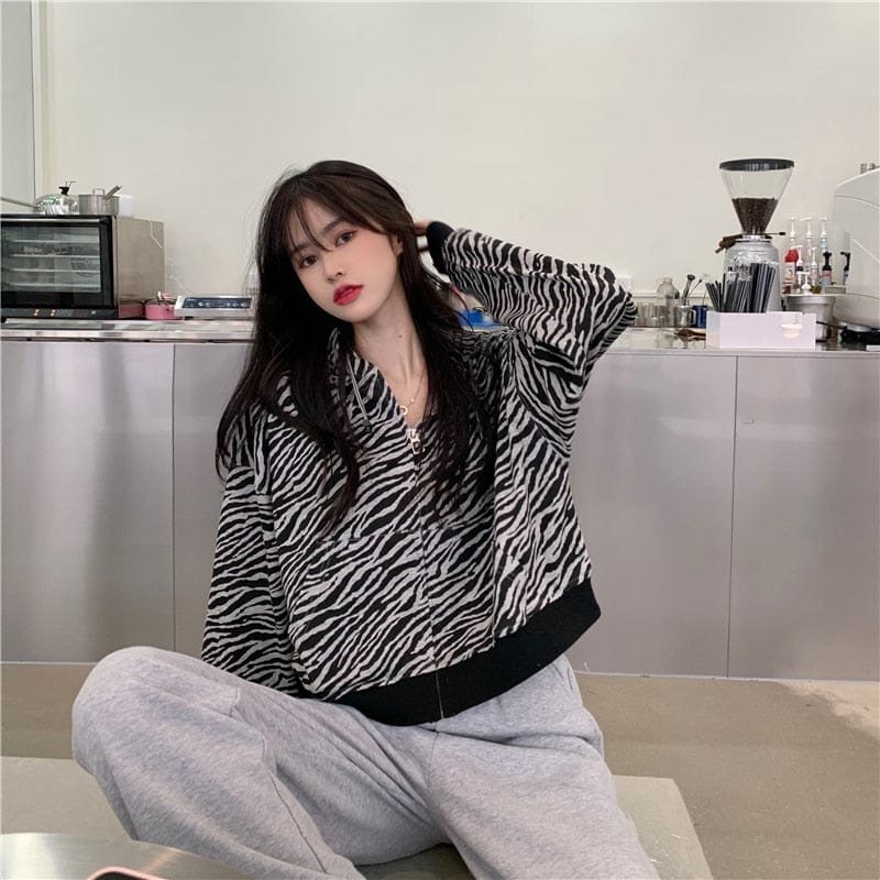 Matching Sweat Zebre