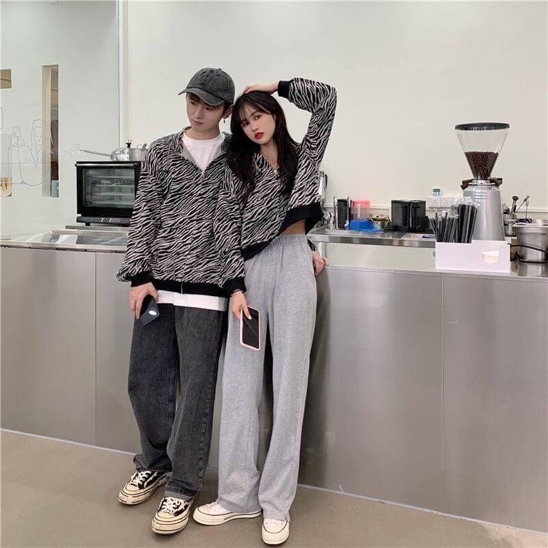 Matching Sweat Zebre