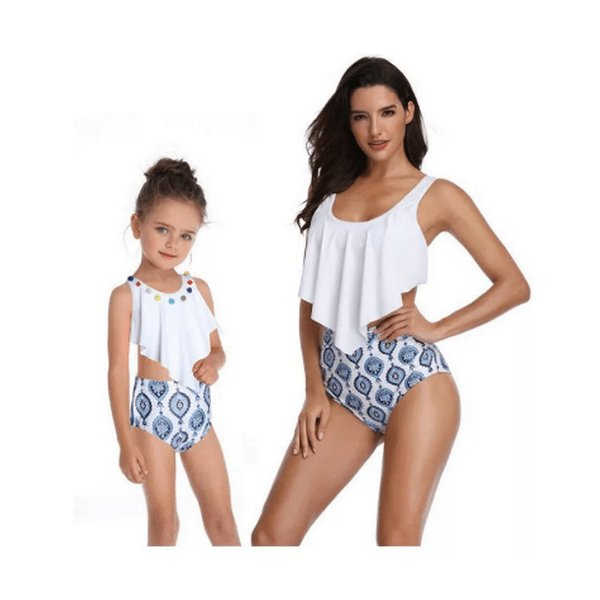 Matching Swimwear Mum and Daughter