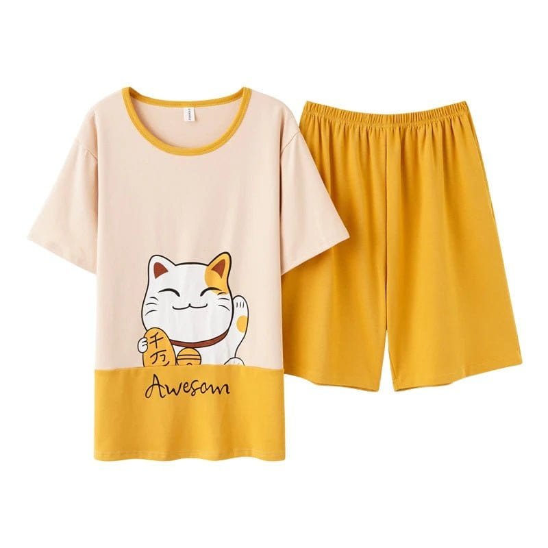 Matching Yellow Pajama for couples