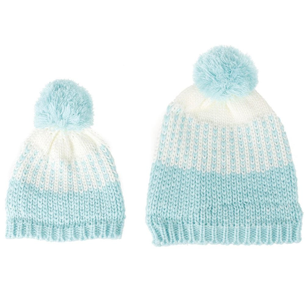 Mom and Baby Matching Winter Hat