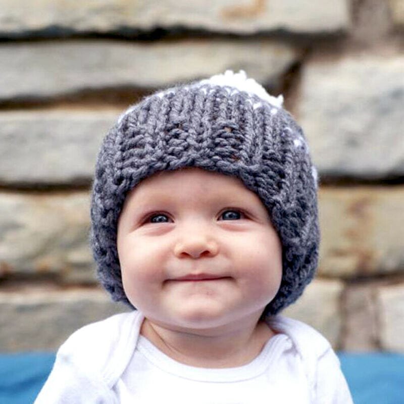 Mom and Baby Matching Winter Hat
