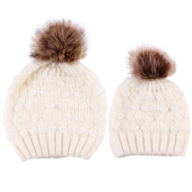 Mommy Daughter Beanies