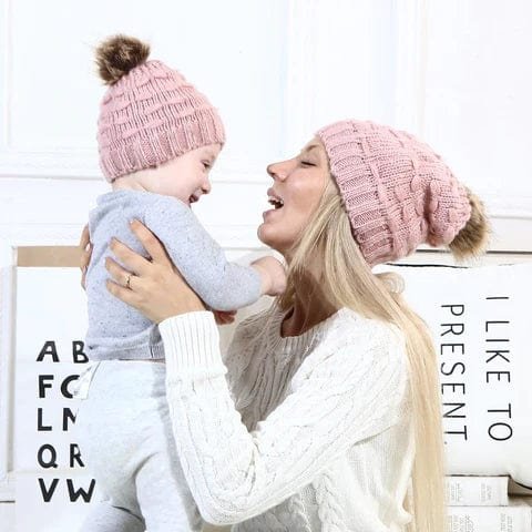 Mommy Daughter Beanies