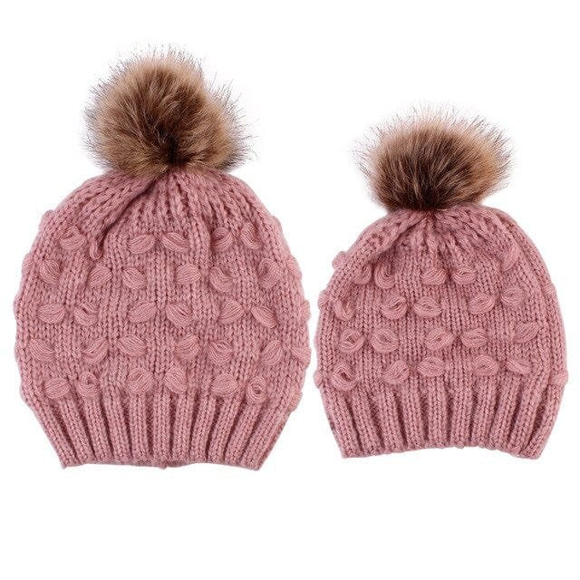 Mommy Daughter Beanies