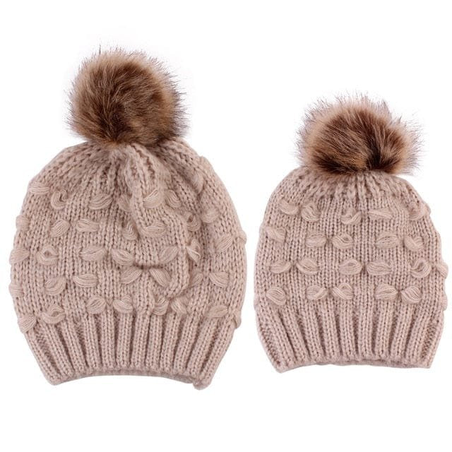 Mommy Daughter Beanies
