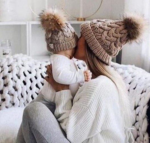 Mommy & Me Beanie Set