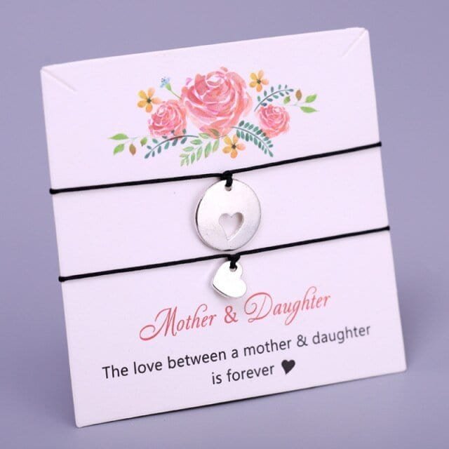 Mother and Daughter Matching Bracelets