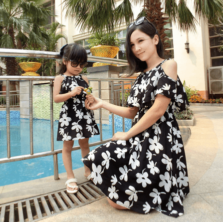Mum and Daughter Summer Dress