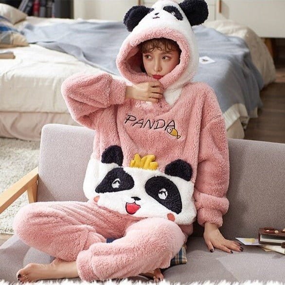 Panda Pajamas Couples
